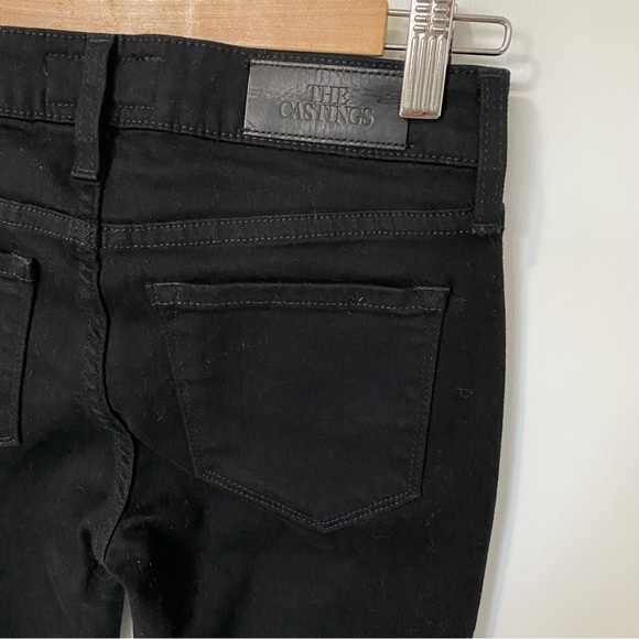 Aritzia The Castings Mid Rise Skinny Jean Black size 25 - Picture 7 of 16